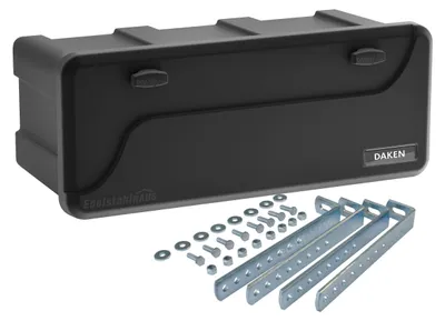 Produktbild von Robuste Aufbewahrungsbox 750 x 300 x 355 mm mit vertikaler Halterung