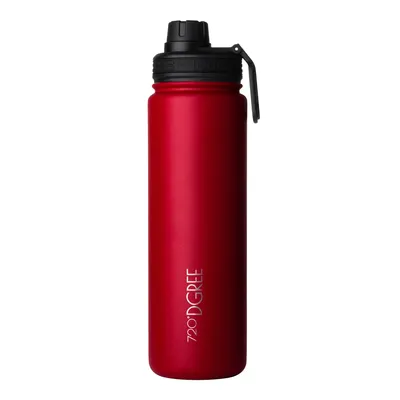 Image de 720 DGREE Bouteille d'eau à double paroi en acier inoxydable 710ml avec bouchon sport noLimit , Couleur:Imperial red