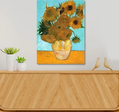 Obrázek produktu pro Wallity, KNV4395_70100 (70 x 100), Dekorativní malba na plátně, Pestrobarevné, 100 % plátno, 70 x 100 cm