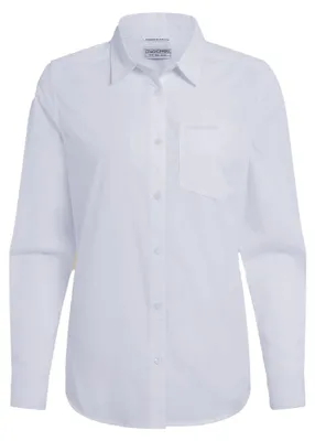 Produktbild von Craghoppers - "Kiwi III" Hemd für Damen, Langärmlig CG2463 (40 DE) (Weiß)