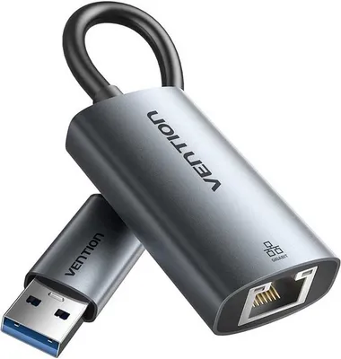 Obrázek produktu pro Adaptér Vention Usb-A + Usb-C Do Gigabit Ethernet 0.15M