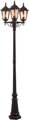 Produktbild von Konstsmide Firenze Standleuchte schwarz lackiertes Aluminium, klares Glas 7217-750