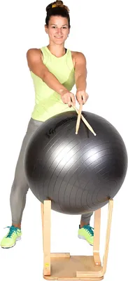 Produktbild von Drum it Fitness Kombi: Original Pezziball MAXAFE und Hocker 45cm