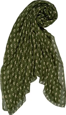 Produktbild von Tuch mit Hirschmotiv von Skogen Oliv 315