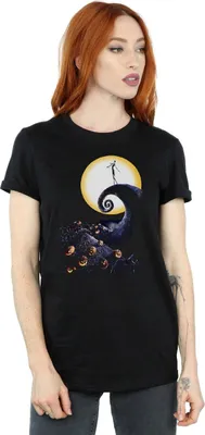 Obrázok produktu pre Dámske tričko Nightmare Before Christmas - "Cemetery" BI1316 (L) (Black)