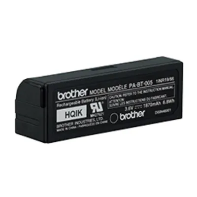 Produktbild von Brother PABT005, Batterie, Schwarz, 1 Stück(e)