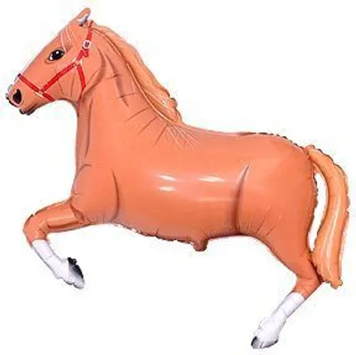 Obrázek produktu pro Balónek foliový kůň - 107 cm