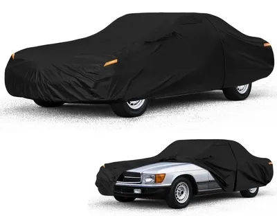 Obrázek produktu pro Voděodolné autoobaly pro modely Mercedes-Benz SL z let 1981-2002, univerzální kryt pro celoroční použití s uzavíratelným zipem