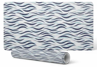 Produktbild von Rutschfeste Schreibtischunterlage mit Wellenmuster, 90 x 45 cm