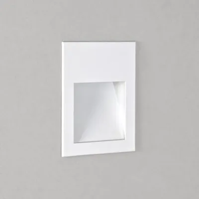 Produktbild von Astro Borgo 54 2700K - LED 1 Light Outdoor Kleine quadratische Einbauleuchte Weiß IP65