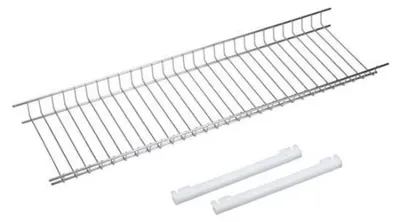 Produktbild von Sauvic Edelstahl Glasabtropfschrank 75 Cm Silber Silber One Size