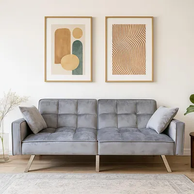 Produktbild von Sofa mit Schlaffunktion Brigga Grau