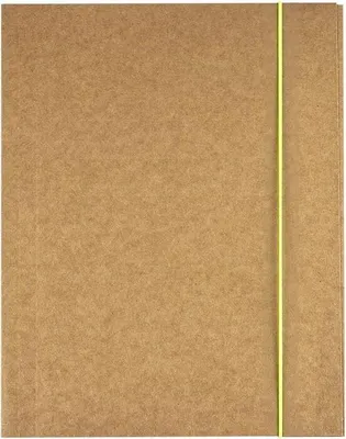 Image de Chemise à élastique A4 Kraftliner naturel 1pc GRAND