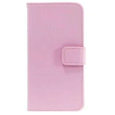 Produktbild von Slim Leder Book Case Handyhülle für iPhone 5c Pink