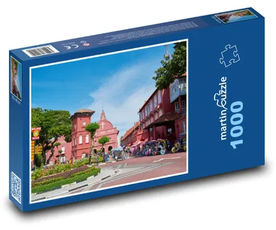 Obrázok produktu pre Puzzle 1000 Historické centrum Malakky - martinpuzzle