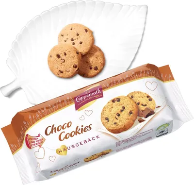 Produktbild von Choco Cookies Hausgebäck von Coppenrath, 200g