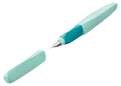 Obrázok produktu pre Pelikan Twist P457, Farba mäty, Zásobník, Nerezová oceľ, Stredná, Všestranný, Blistr