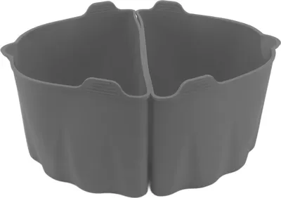 Image de 2pcs Liner Slow Cooker 6?7qt Silicone Séparateur de cuisson Cuisiner pour��le restaurant à domicile Grey