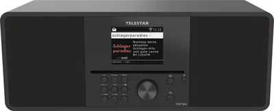 Zdjęcie produktu dla Telestar 5700300, Internet, Cyfrowy, DAB+, FM, 30 W, TFT, 8,13 cm (3.2")