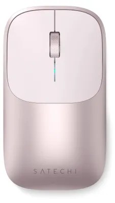 Imagen del producto de Ratón inalámbrico Satechi Slim EX – Conectividad Bluetooth 5.3 – Conexión con dos dispositivos – Materiales duraderos de alta calidad – Color rosa