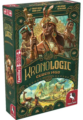 Productafbeelding van Pegasus Kronologic – Cuzco 1450, Bordspel, Geschikt voor families, Vanaf 10 jaar, 30 minuten, 45 minuten, Familie spel