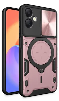 Produktbild von Techsuit CamGuard Pro Back Cover Hülle für Samsung Galaxy A06 - Roségold