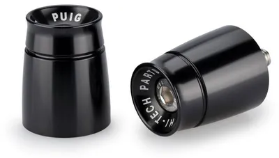 Image de PUIG 22095N Embouts de guidon Sport adaptés à la YAMAHA MT-09 SP Noir