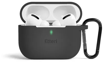 Image de Étui en silicone pour AirPods Pro 3, couleur noire