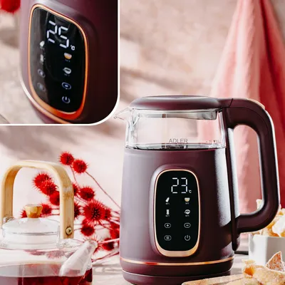 Produktbild von Adler AD 1305 BUG Wasserkocher 2200 W - 5 Temperatureinstellungen, 360°-Sockel