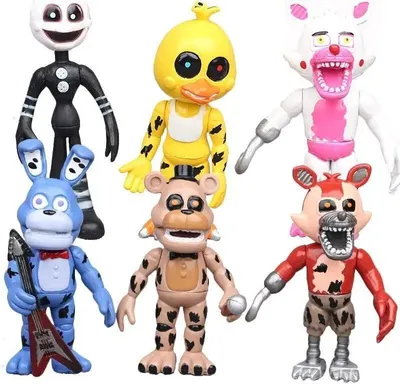 Obrázek produktu pro Figurky Five Nights at Freddy’s Nightmare 6 ks - (K72120)