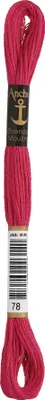 Produktbild von Anchor Sticktwist 4635000-00078 cyclam Stickgarn, 100 % Baumwolle