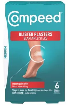 Productafbeelding van Compeed Blarenpleister Medium (6 stuks)