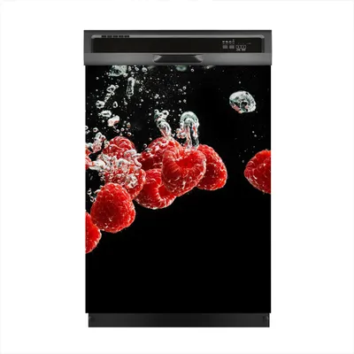 Produktbild von Magnete Dekorative 60x80 cm Küche Magnetmatte Spülmaschine - Früchte Spritzen