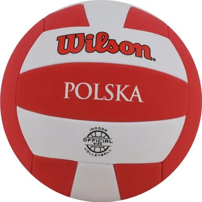Obrázek produktu pro Wilson - "Polska" volejbalový míč MR146 (5) (bílý/červený)