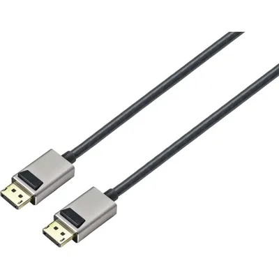 Productafbeelding van SpeaKa professionele DisplayPort-kabel, DisplayPort-connector naar DisplayPort-connector, 3.00 meter, zwart, modelnummer SP-9510452, ondersteunt 8K UH
