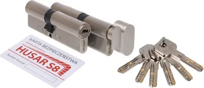 Zdjęcie produktu dla Wkładki do drzwi, atestowane HUSAR S8 40/30+40G/30