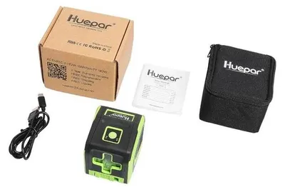 Zdjęcie produktu dla Niveller laserowy, zielone wiązki, akumulator litowo-jonowy
