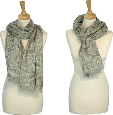 Produktbild von Sunsa Damen/ Herren Schals, Winterschal Halstuch aus Baumwolle & Viskose , Uni Schals Tücher für Herbst/ Winter, Multifunktiontuch als Scarf /Schal oder Stola/Schultertuch