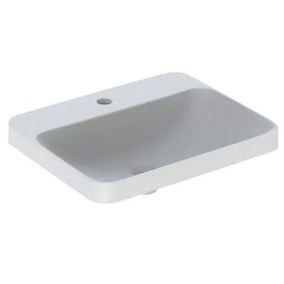 Produktbild von Geberit Geberit Einbauwaschtisch VariForm rechteckig 550x450mm m HL o ÜL we