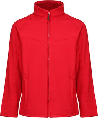Produktbild von Regatta TRA642 | Herren Uproar Softshell Jacket - Farbe: Classic Red/Seal Grey (Solid) - Größe: 3XL