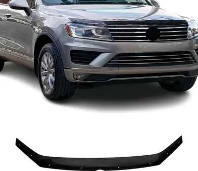 Obrázek produktu pro Deflektor kapoty proti hmyzu pro VW Touareg 2010-2018 Tmavý