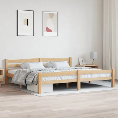 Produktbild von "2026 Promotion" Massivholzbett Schlafzimmer - Kiefer 200x200 cm - Polsterbett CC12225