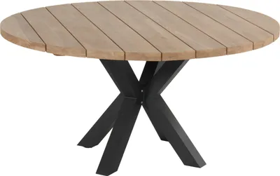 Produktbild von Hartman Stephanie Tisch Aluminium/Teak Ø150 cm