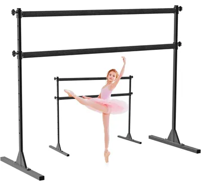 Produktbild von Tragbare Ballettstange für Zuhause - Verstellbare Anti-Rutsch Tanzstange für Workout