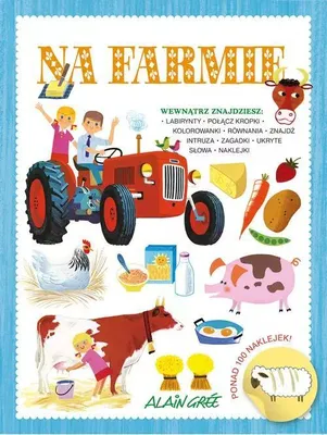 Obrázok produktu pre Na farmie - Alain Gree (Rätsel für Kinder auf Polnisch)