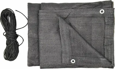 Produktbild von Awtools osłona balkonowa 1*5m 180g z oczkami uv szara