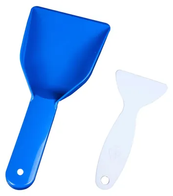 Eiskratzer-Set, 2 Stück, Kunststoff, für Kühl- und Gefrierschränke