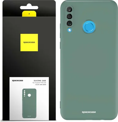Image de Coque en silicone SPACECASE Coque en silicone pour Huawei P30 Lite Vert