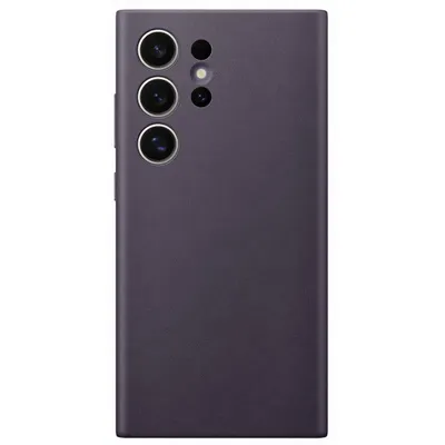 Immagine prodotto di Custodia in pelle Samsung Vegan GP-FPS928HCAVW per Samsung Galaxy S24 Ultra, viola scuro