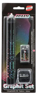 Obrázek produktu pro JOLLY 1006-0008 JOLLY Next Graphit Bleistift-Set HB schwarz 1 Set